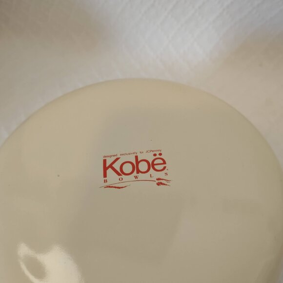 Vintage Kobe Strawberry Nesting Bowls Set of 3 Metal JCPenney - Picture 4 of 10